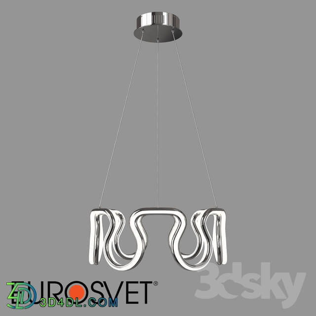 Ceiling light - OM Pendant LED Eurosvet 90171_2 Chrome Sorge