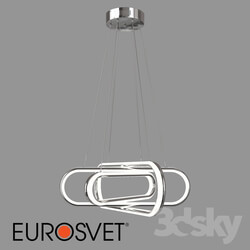 Ceiling light - OM Pendant LED Eurosvet 90172_6 Chrome Sorge 