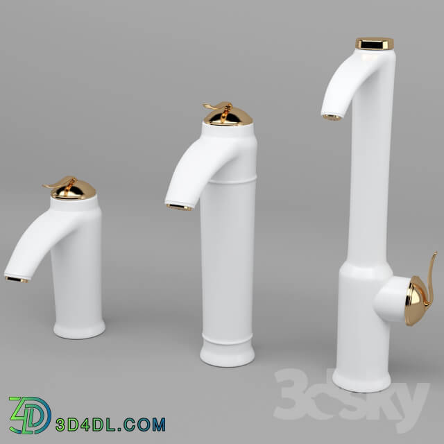 Faucet - white and black Valves