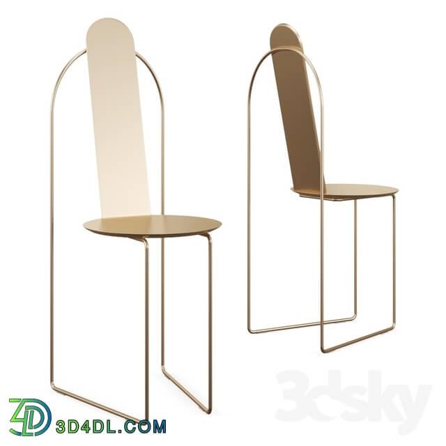 Chair - Brass chair