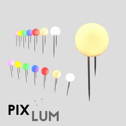 Spot light - OM PIXLED Spotlights - Pixels with PIXCAP Caps Ball Starry Sky for PIXLUM Conductive Panels 