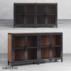 Sideboard _ Chest of drawer - OM Cabinet Factor _2 sections_ Moonzana 