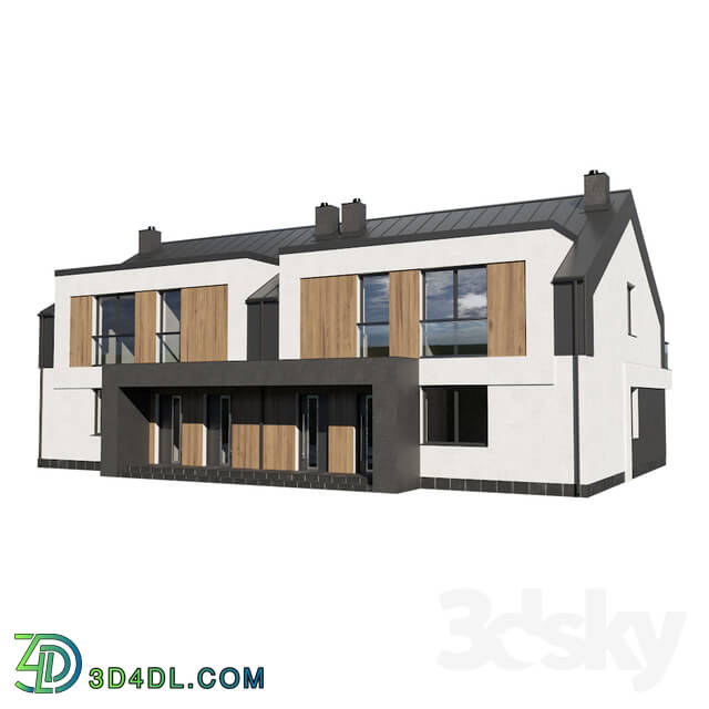 Building - Twin house 1