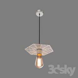 Ceiling light - OM Pendant lamp Eurosvet 50167_1 silver Creto 