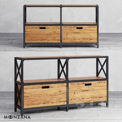 Sideboard _ Chest of drawer - OM Dresser Factoria _2 sections_ Moonzana 
