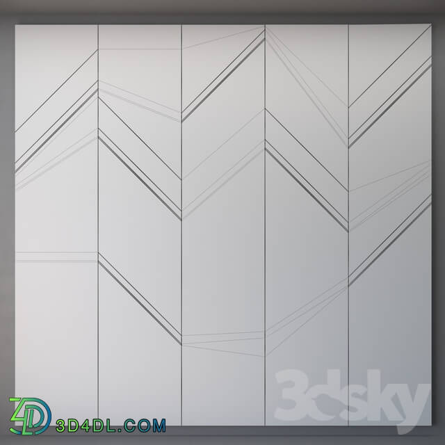 Other decorative objects - Art Deco Wall Panel