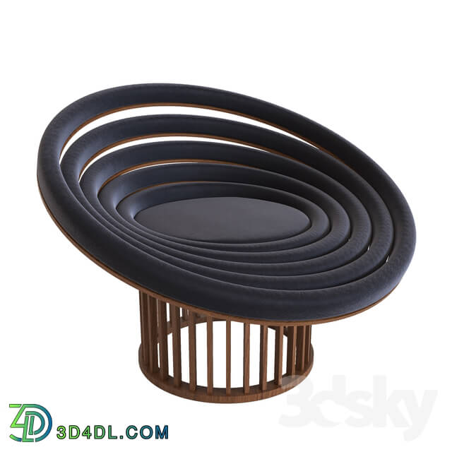 Arm chair - Modern round chair