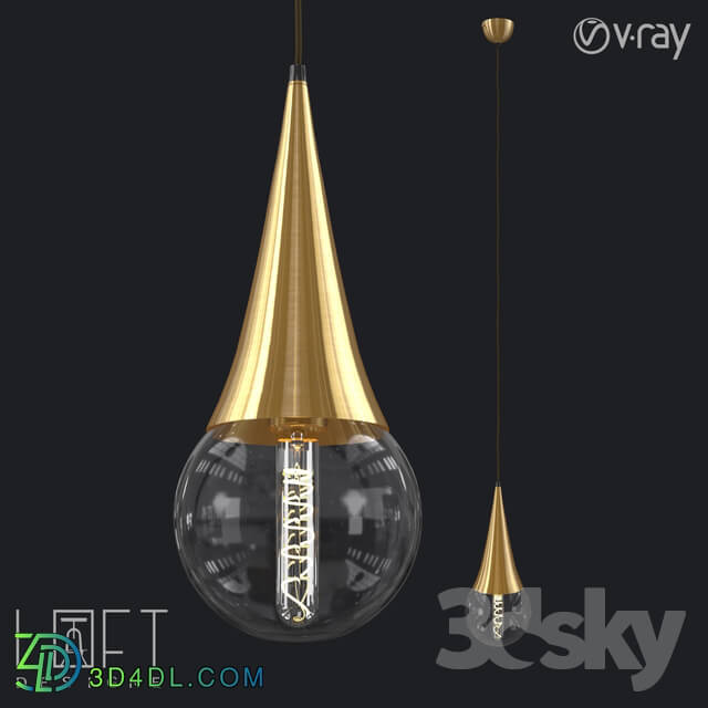 Ceiling light - Pendant lamp LoftDesigne 1228 model