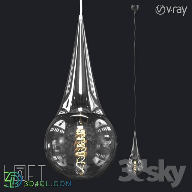 Ceiling light - Pendant lamp LoftDesigne 1229 model