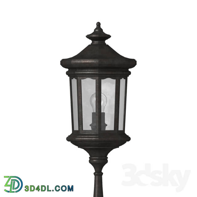 Street lighting - Forged street lamp