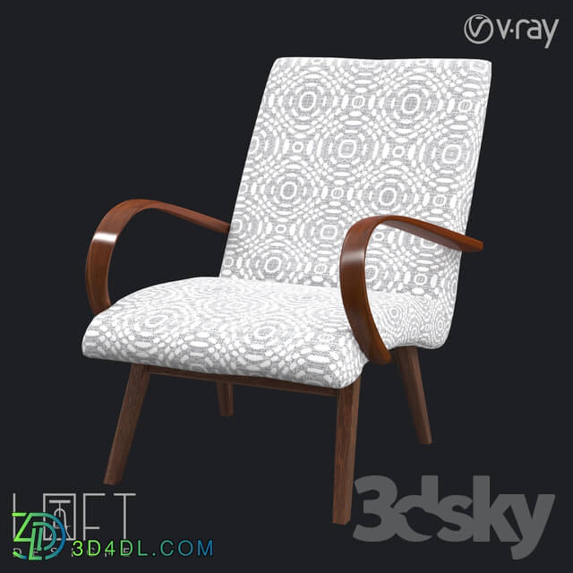 Arm chair - Armchair LoftDesigne 33119 model