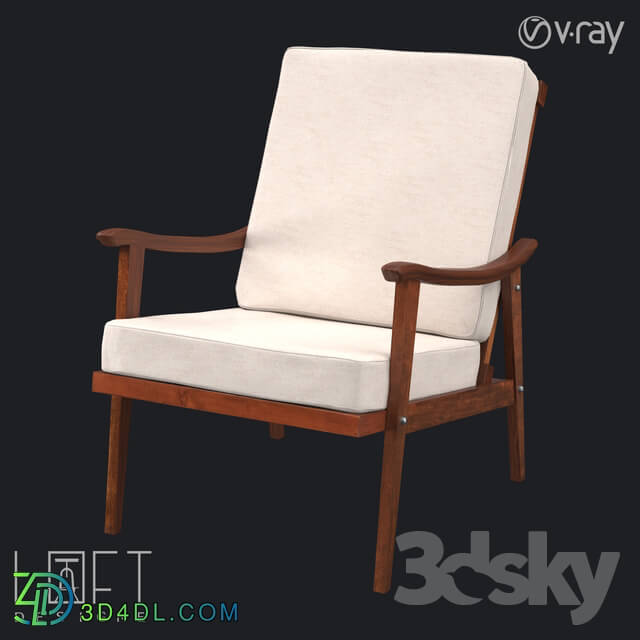 Arm chair - Armchair LoftDesigne 33121 model