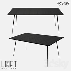 Table - Table LoftDesigne 60164 model 
