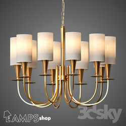 Ceiling light - L1136 Chandelier Whirligig B 