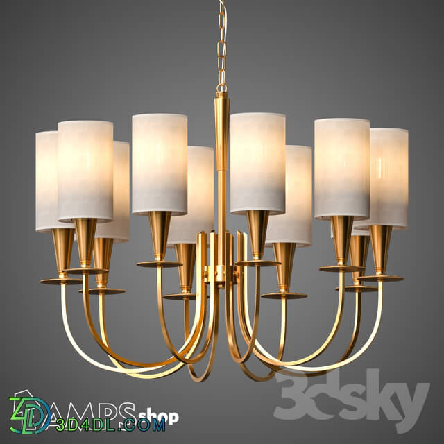 Ceiling light - L1136 Chandelier Whirligig B