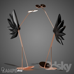 Floor lamp - T6011 Flamingo Floor Lamp 