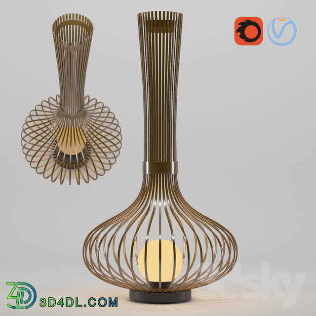 Floor lamp - Pot lights