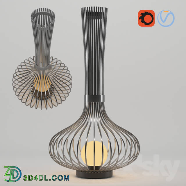 Floor lamp - Pot lights