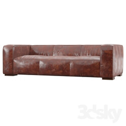 Sherron leather sofa 