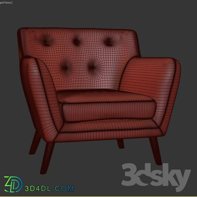 Arm chair - Victor Wingback Chair