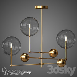 Ceiling light - L1215 Chandelier Globe B 