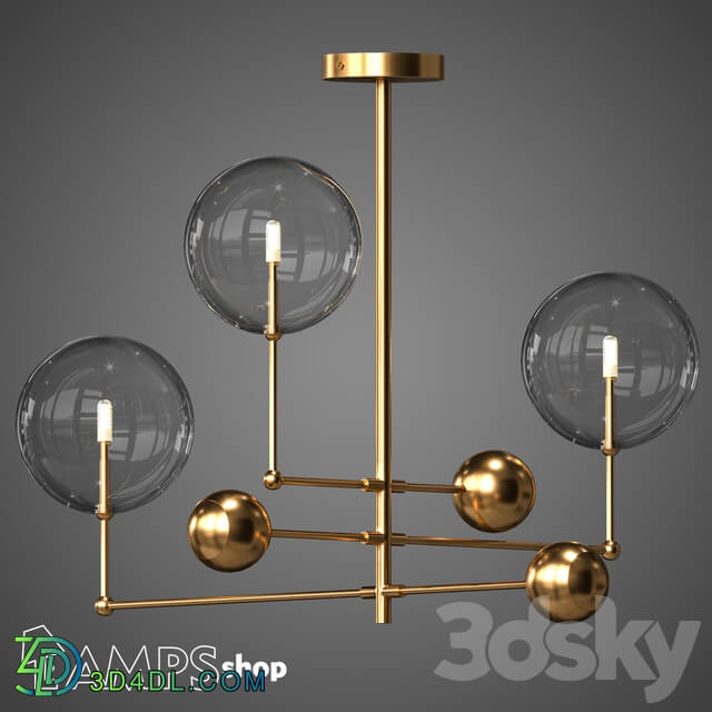 Ceiling light - L1215 Chandelier Globe B