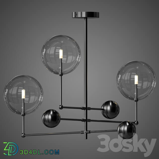 Ceiling light - L1215 Chandelier Globe B