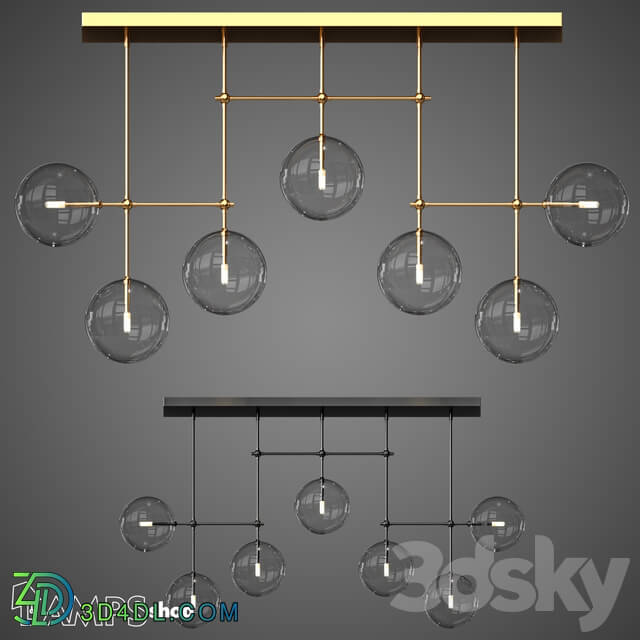 Ceiling light - L1215 Chandelier Globe C