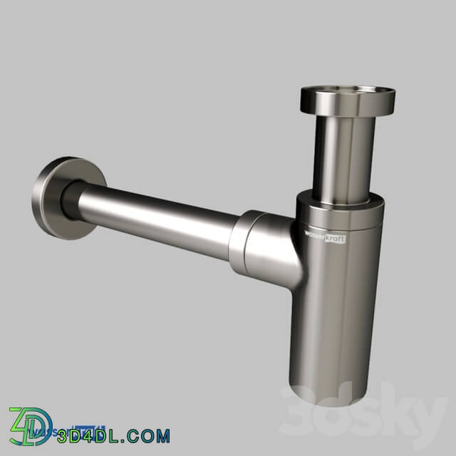 Faucet - A093 Siphon for washbasin_mated chrome_OM