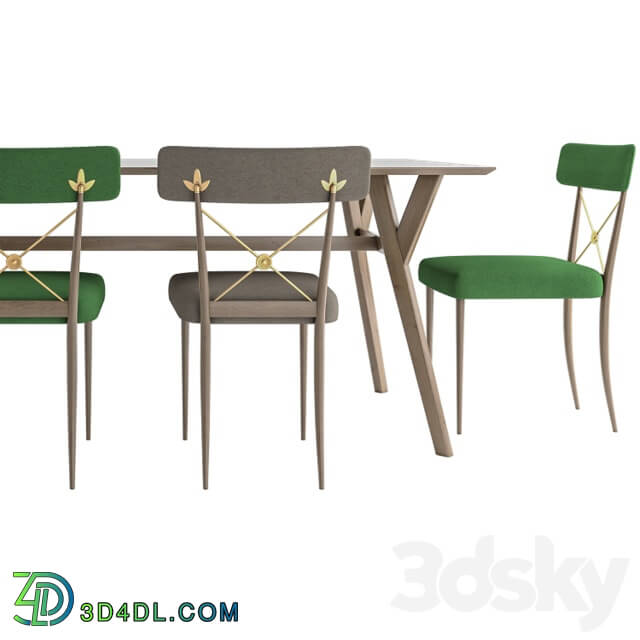 Table _ Chair - Dining table and chair _ 11