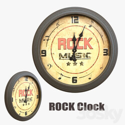 Watches _ Clocks - Rock clock 