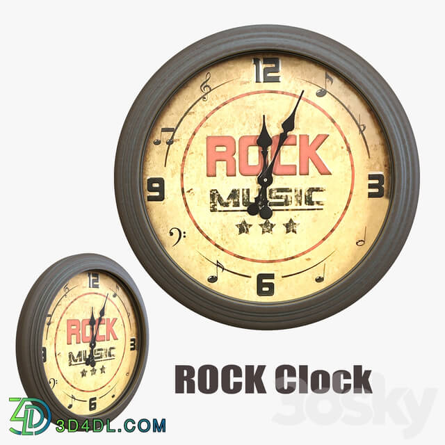 Watches _ Clocks - Rock clock