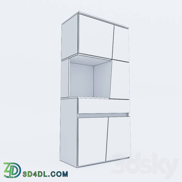 Wardrobe _ Display cabinets - Swing wardrobe Stresa-5 sofa en