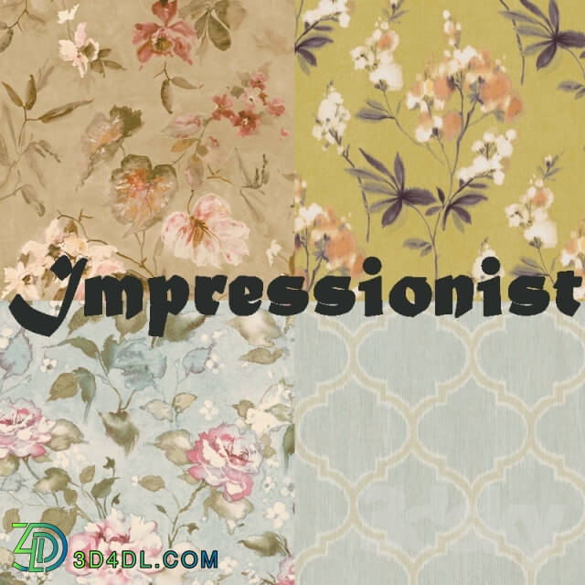 Wall covering - SEABROOK - Impressionist