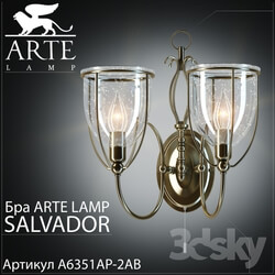 Wall light - Sconce Arte Lamp Salvador A6351AP-2AB 