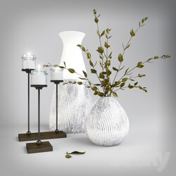 Decorative set - Decorative set with sprigs 