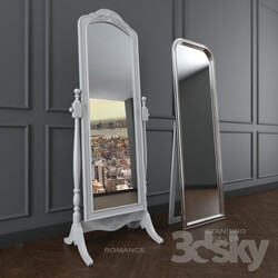 Mirror - Mirrors Standing Silver 9995.CHN and ROMANCE 
