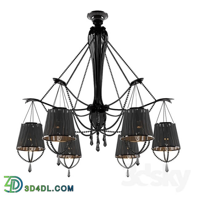 Ceiling light - Chandelier Black Prince