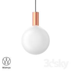 Ceiling light - Punct 200 by Wishnya 