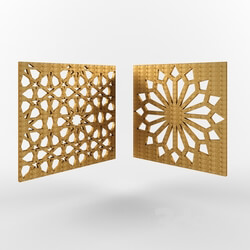 3D panel - 3D panel of Iranian decor 