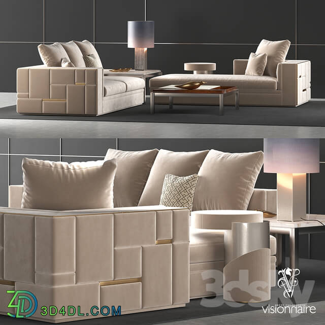 Sofa - Visionnaire Babylon sofa set