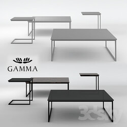 Table - GAMMA COLLECTION COFFEE TABLES T62 - T63 