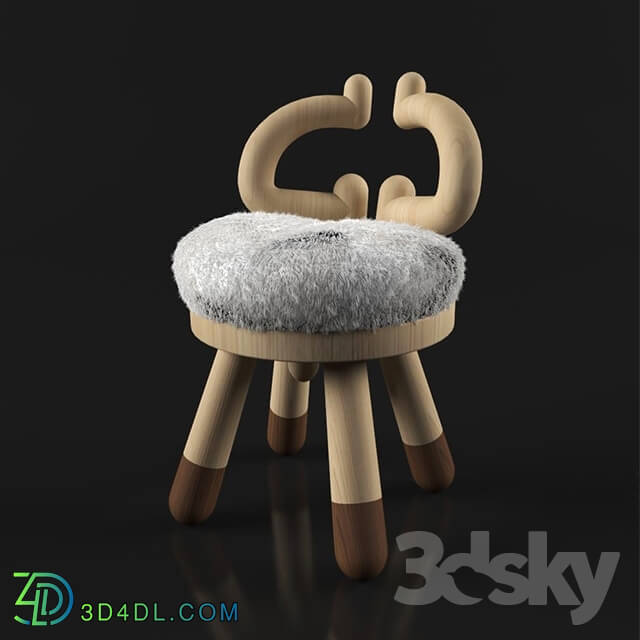 Table _ Chair - kamina _amp_ C - Cow chair_ Bambi chair_ Sheep chair