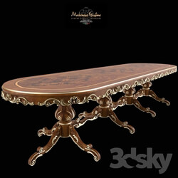 Table - Oval table Modenese Gastone Art 12137 