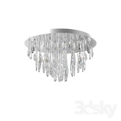 Ceiling light - 93413 Ceiling light fitting CALAONDA_ 7x33W _G9__ Ø580_ chrome _ crystal 