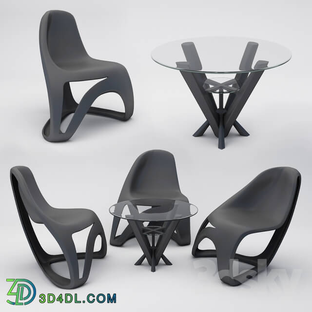 Table _ Chair - modern table chairs set