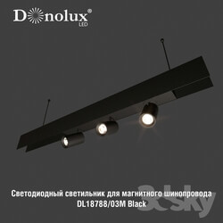 Technical lighting - Luminaire DL18788_03M for magnetic busbar trunking 