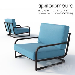 Arm chair - _OM_ Aprilpromburo Traverti chair 