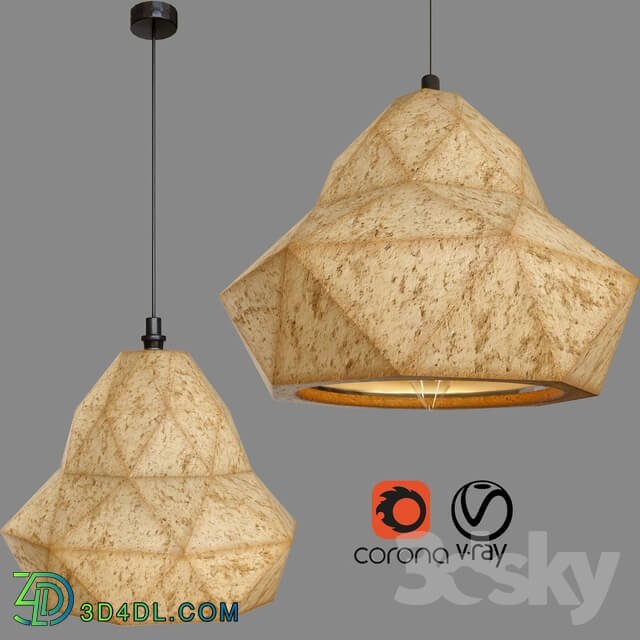 Ceiling light - 13-sand lamp