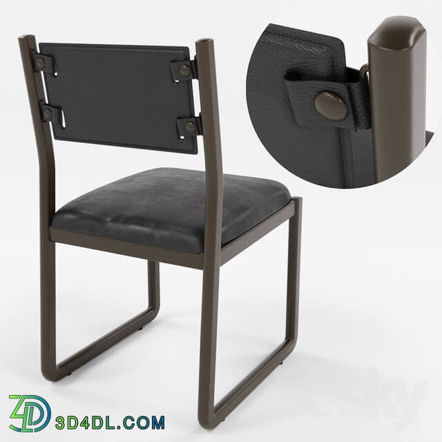 Chair - Galimberti Nino Birkin Dining chair